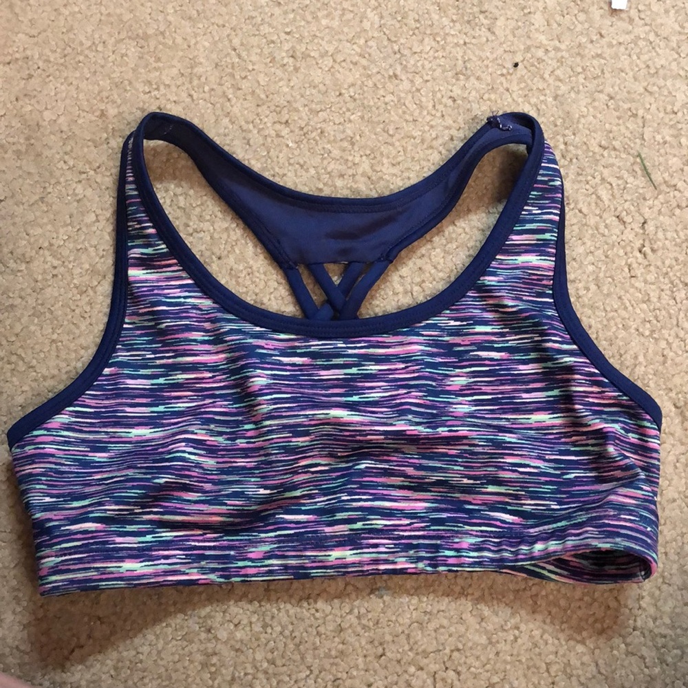 justice sports bra